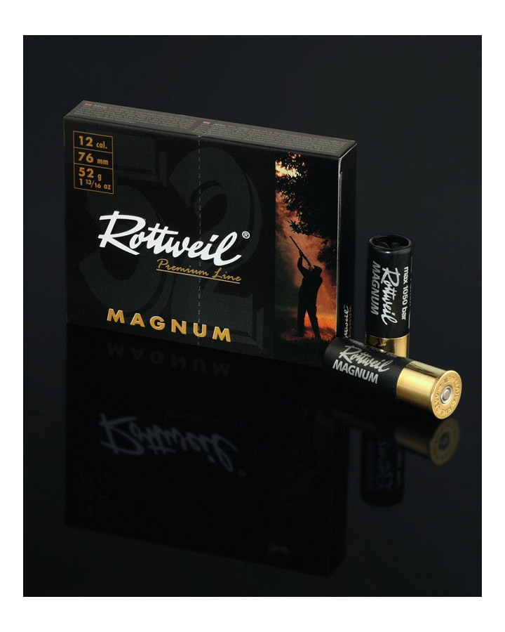 Rottweil Ammunition Magnum 12/76 52g