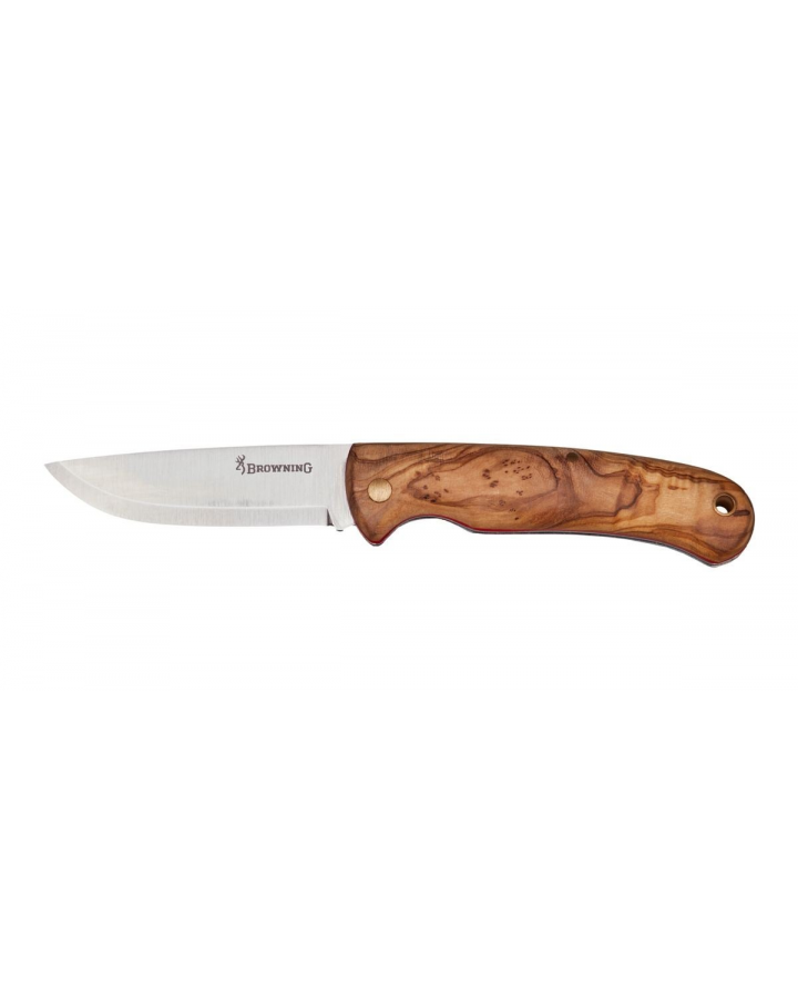 Fällkniv, Browning Pocket Folding, Olive Wood 8 cm