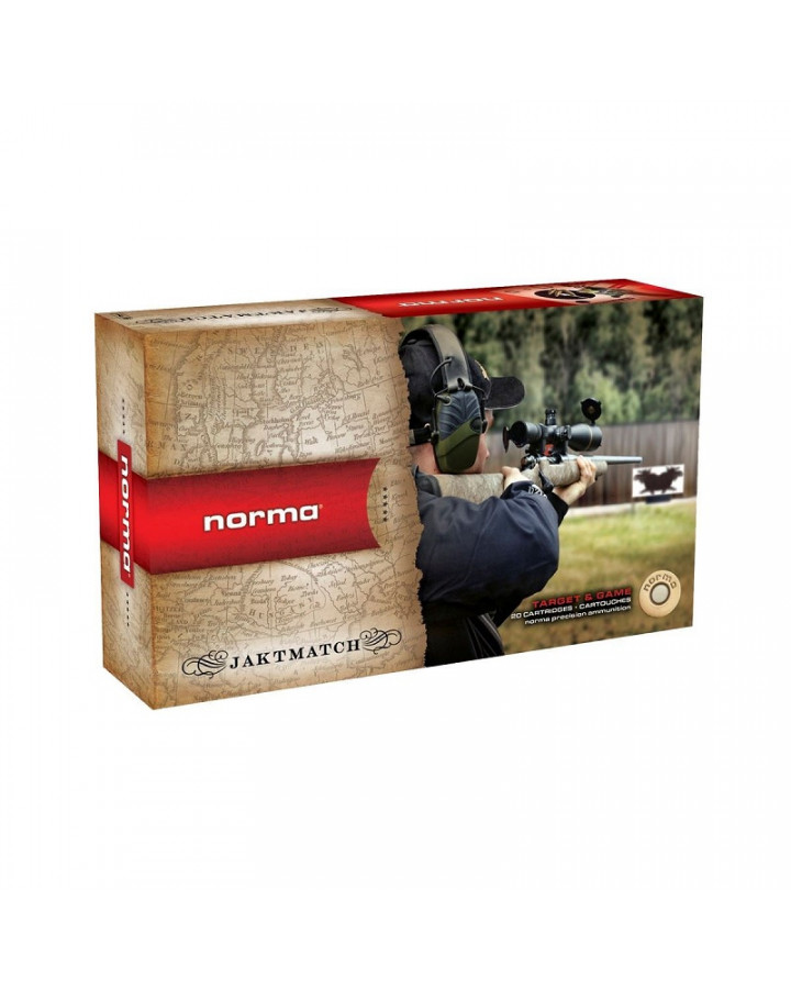 Norma Ammunition JaktMatch 6,5x55 8g FMJ