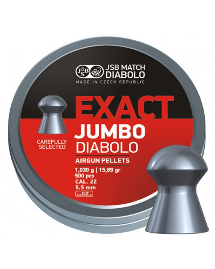 JSB Ammunition Exact Jumbo Diabolo 5,50mm 1,030g